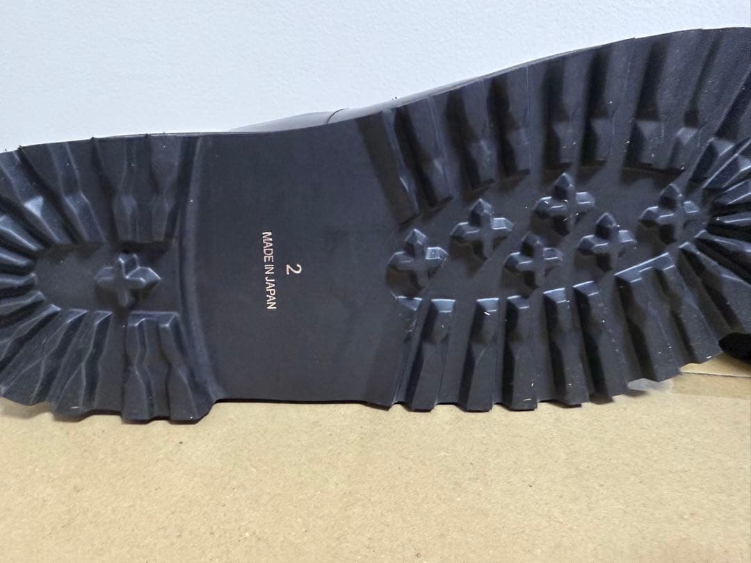 glamb モカシン ブラック/レッド