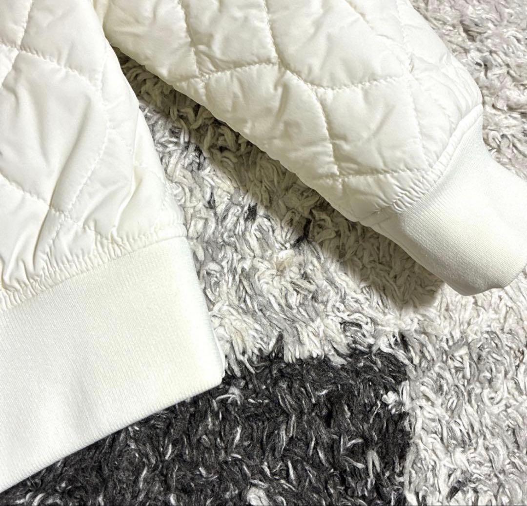 極美品　Callaway ホワイト キルティングジャケット　Lサイズ