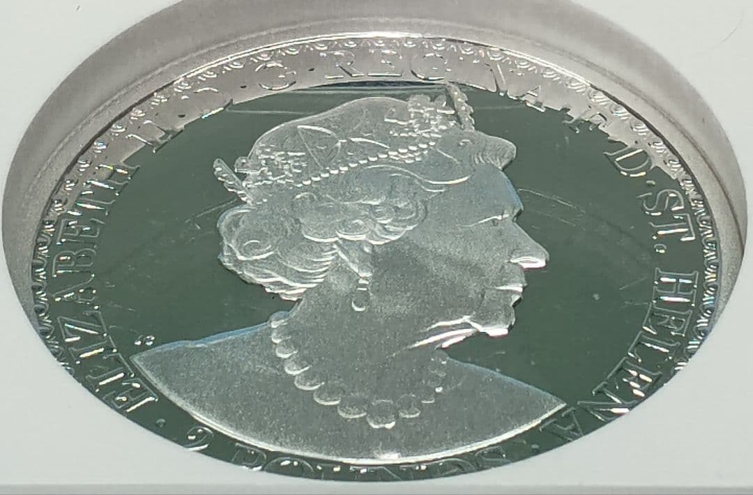 2022 セントヘレナ ウナライオン 2oz プルーフ銀貨 NGC PF70UC - メルカリ