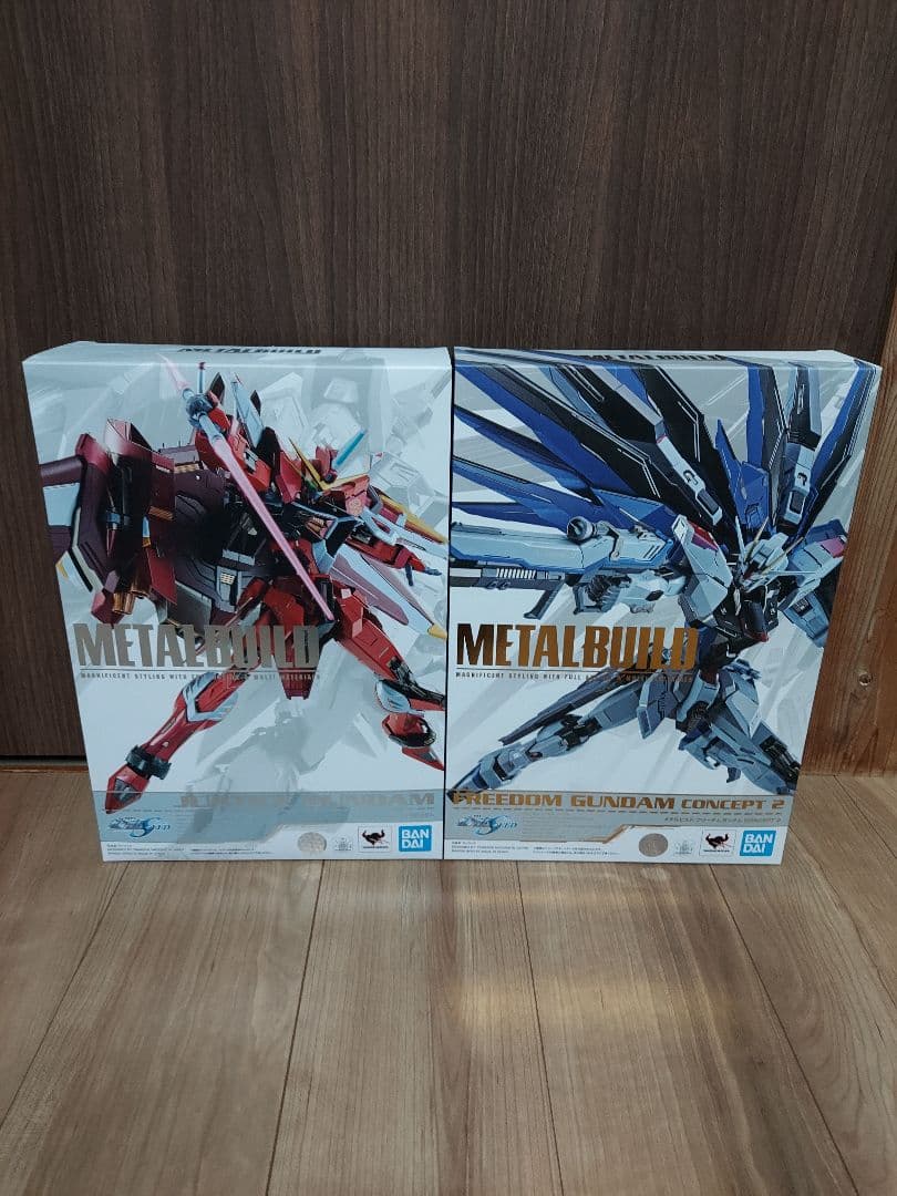 バンダイ　メタルビルドフリーダムガンダム CONCEPT2　ジャスティスガンダム Amazon | METAL BUILD 機動戦士ガンダムSEED フリーダムガンダム