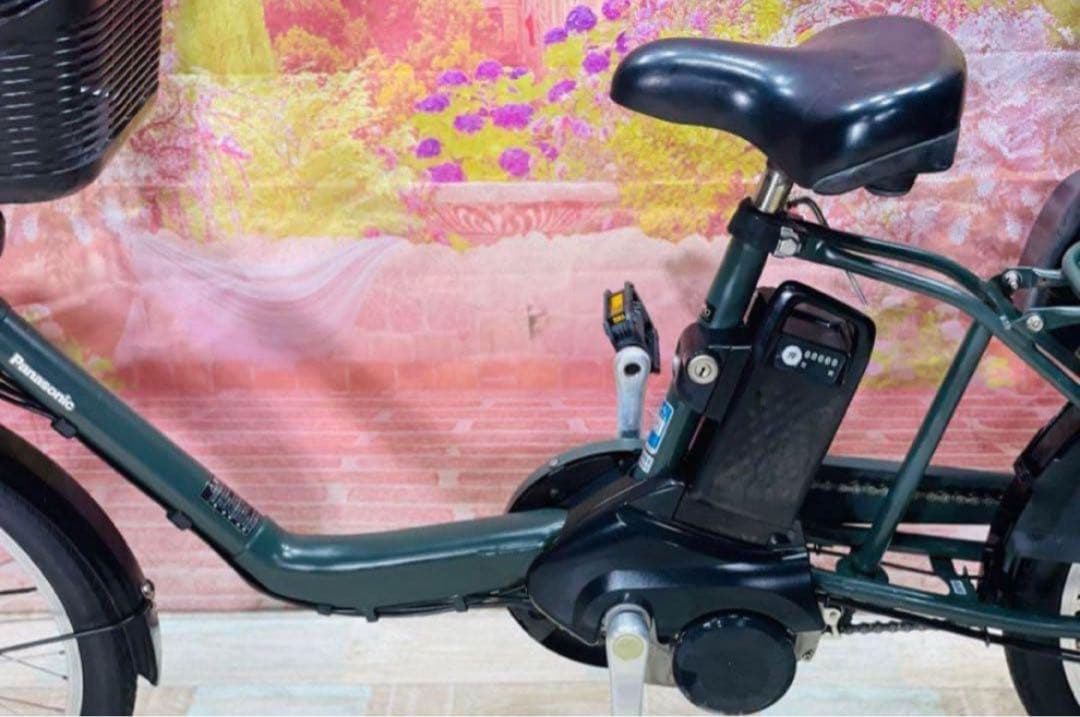 K2070 電動自転車パナソニック ギュット 子供乗せ 20インチ 送料無料