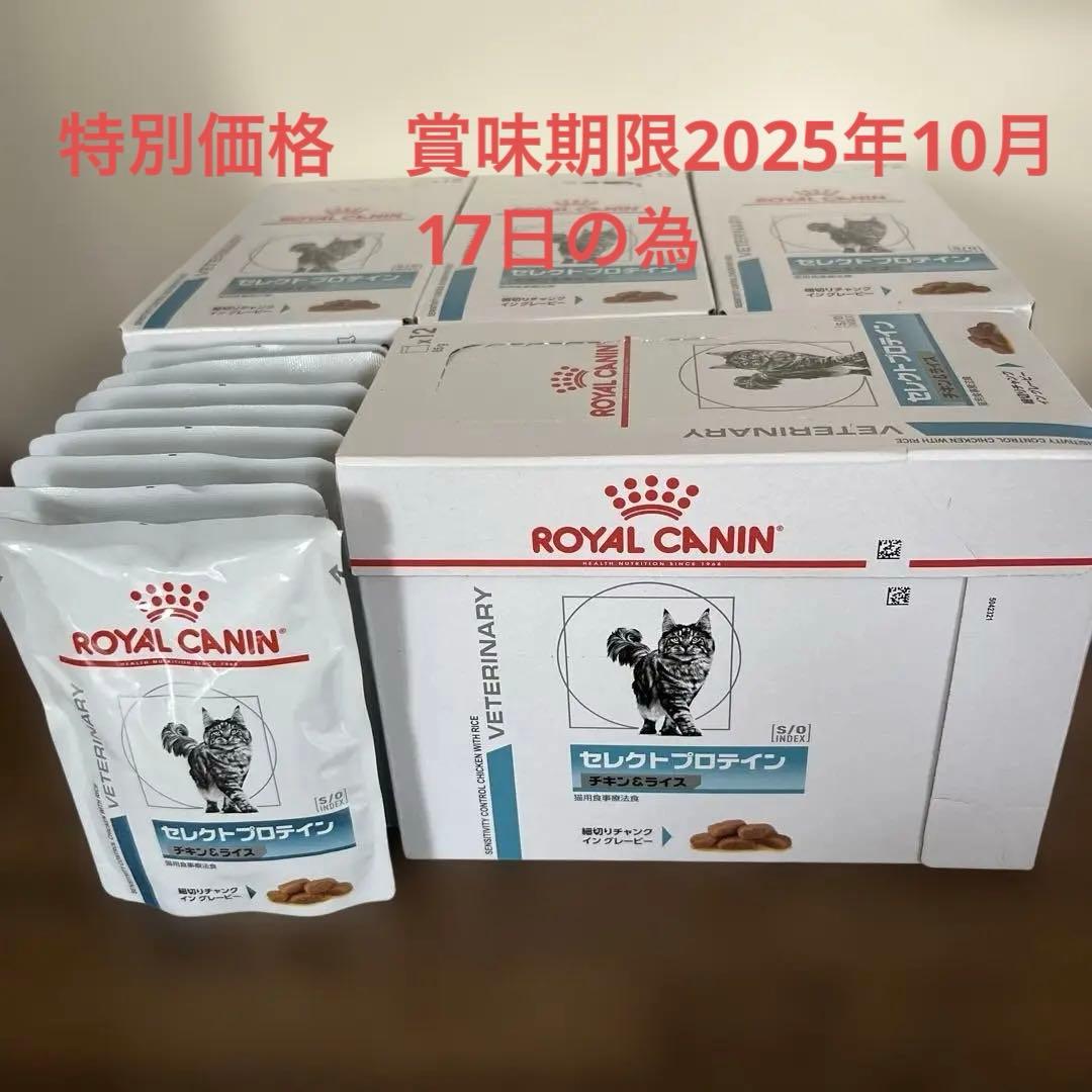 ロイヤルカナン セレクトプロテイン チキンアンドライス 85g 56pk