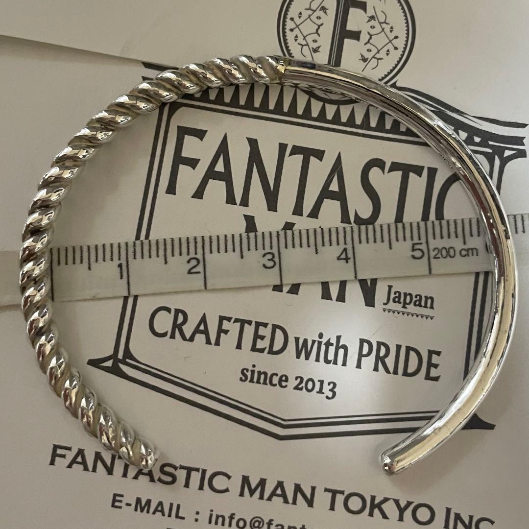 1014 極美品　メンズ　Fantastic man バングル　ブレスレット