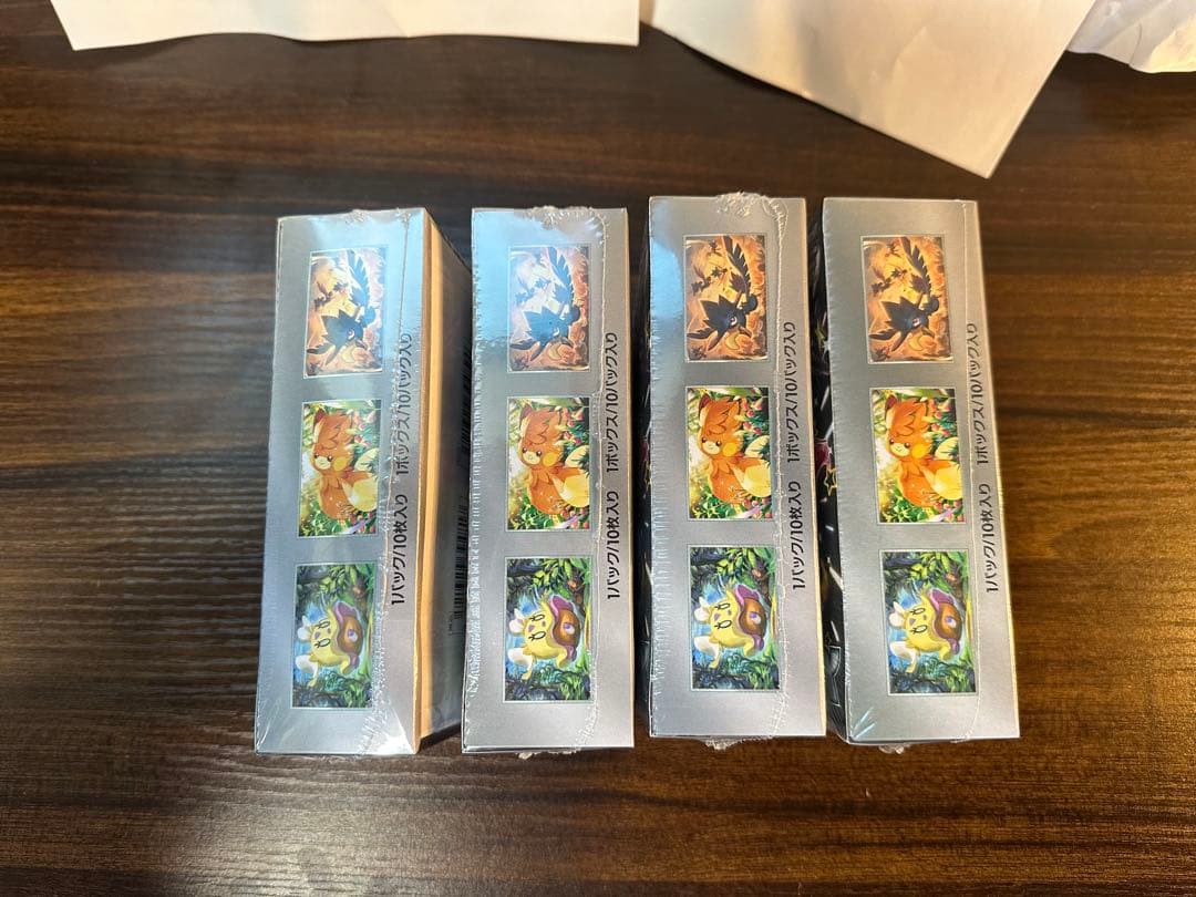ポケモンカードゲーム シャイニートレジャーex シュリンク付き　4BOXセット