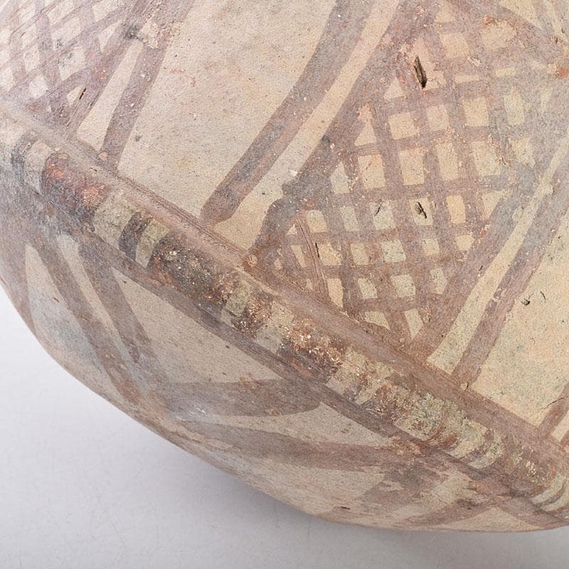 タイ古陶磁 バンチェン土器 アンダーソン土器 彩文土器 蓋壷 C R8636B