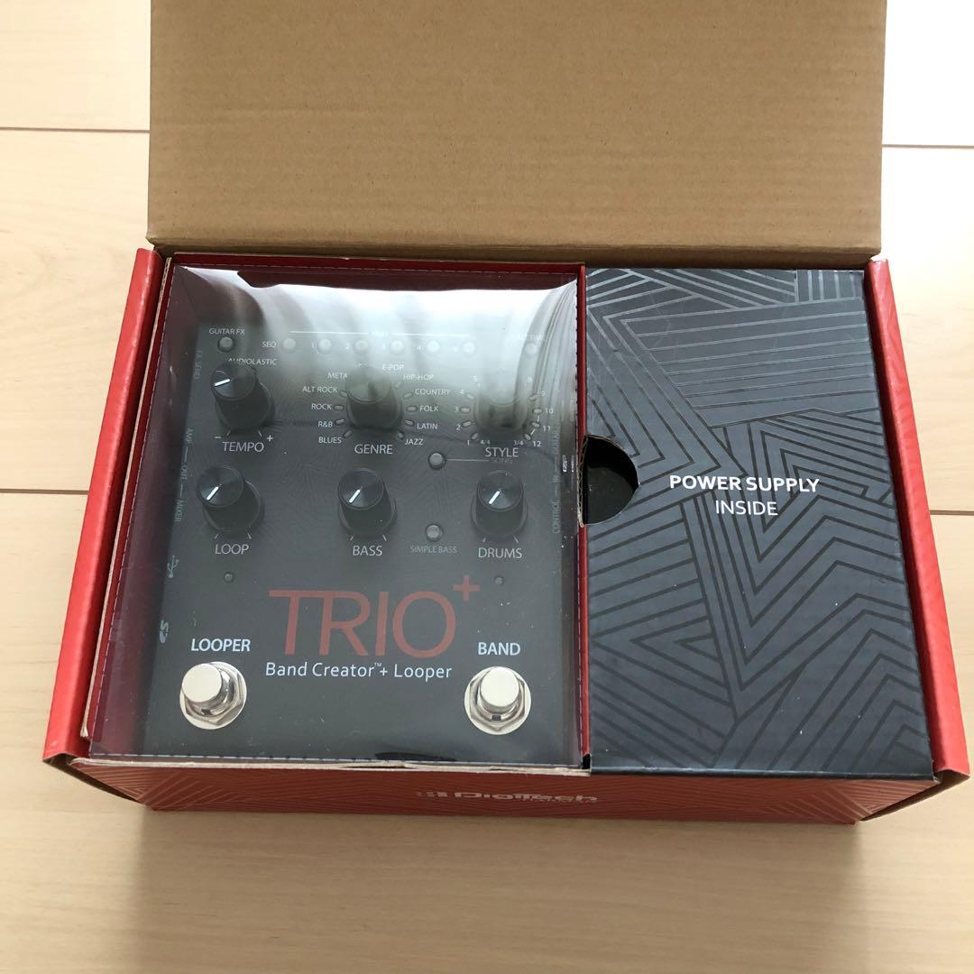 DIGITECH デジテックTRIO+ 箱 説明書 備品 全セット 美品
