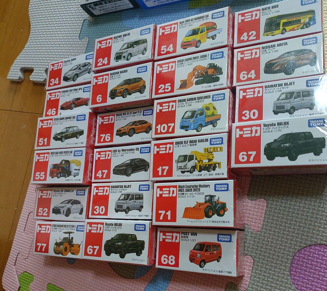 即日発送可　54台　トミカ　まとめ売り　新品未使用