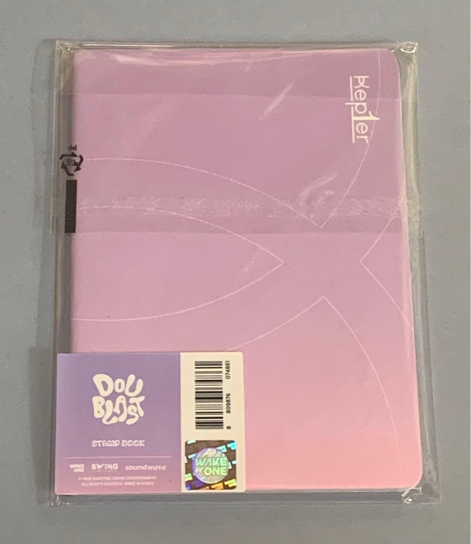 Kep1erメンバー全員のサイン入り韓国のスタンプブック