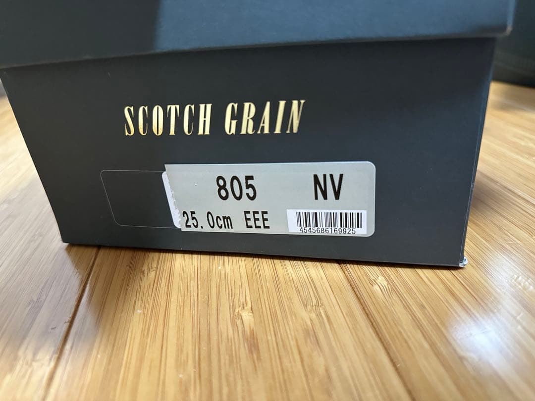 SCOTCH GRAIN 805 ネイビー 25.0cm EEE