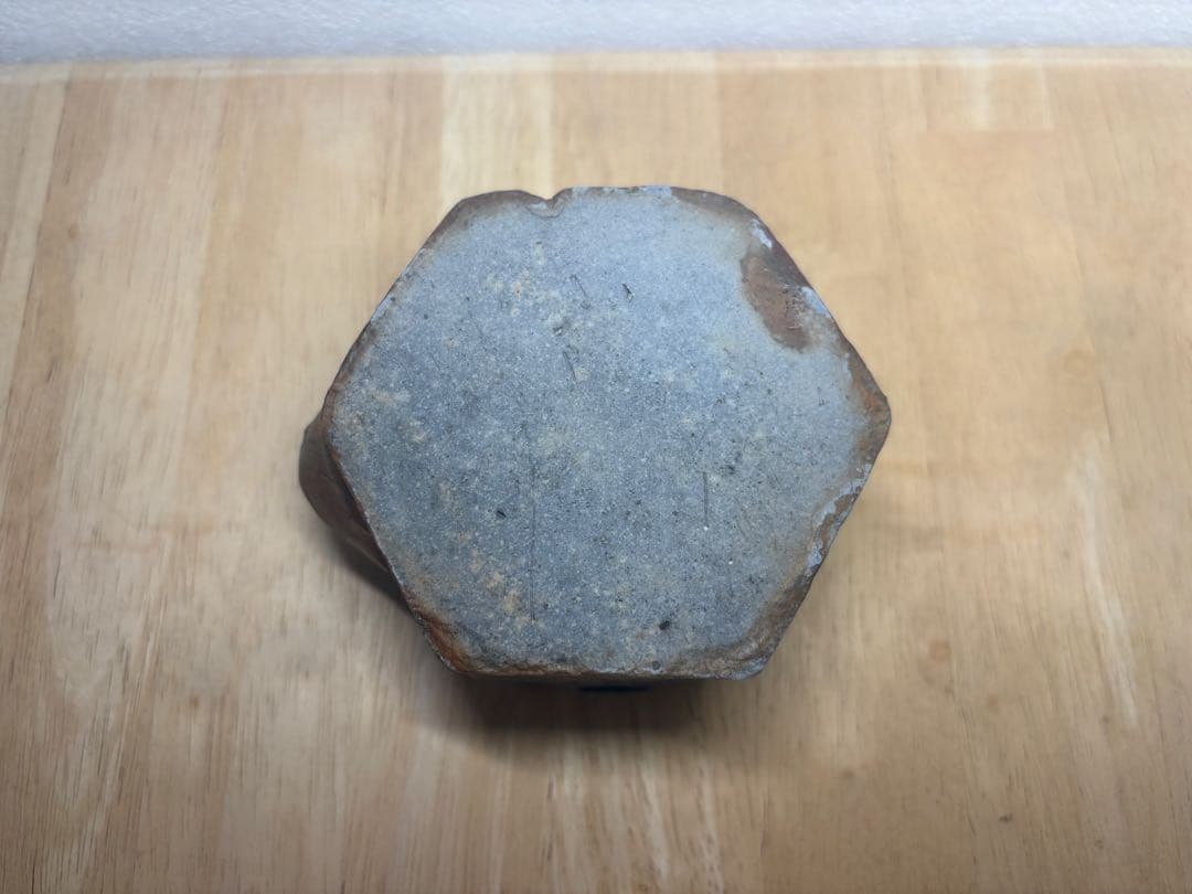 59.備前焼 宝瓶 登り窯 龍 りゅう 六角 手びねり 急須