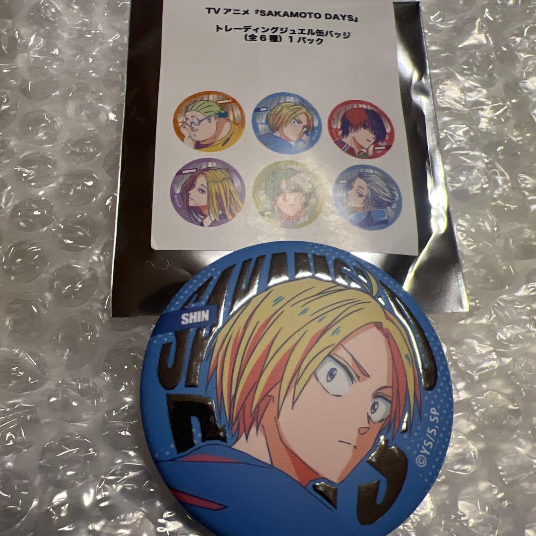 SAKAMOTO DAYS トレーディングジュエル缶バッジ 朝倉シン - メルカリ