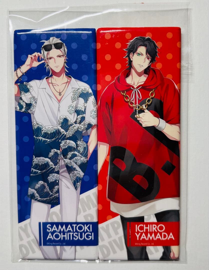 Ew03 碧棺左馬刻 山田一郎 缶バッジ セット - メルカリ