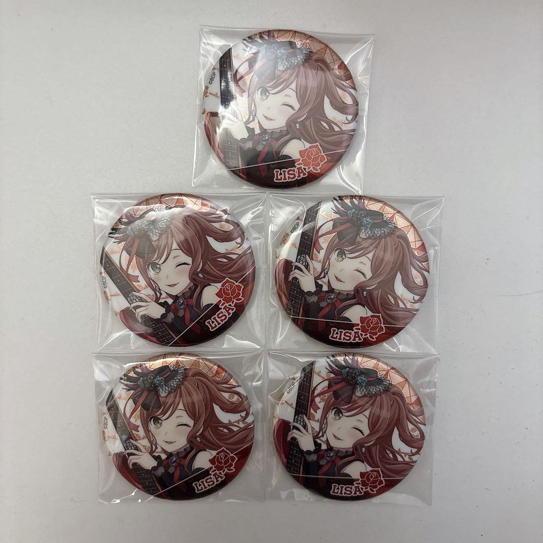 バンドリ 10th 10周年記念 缶バッジ 今井リサ Roselia ロゼリア