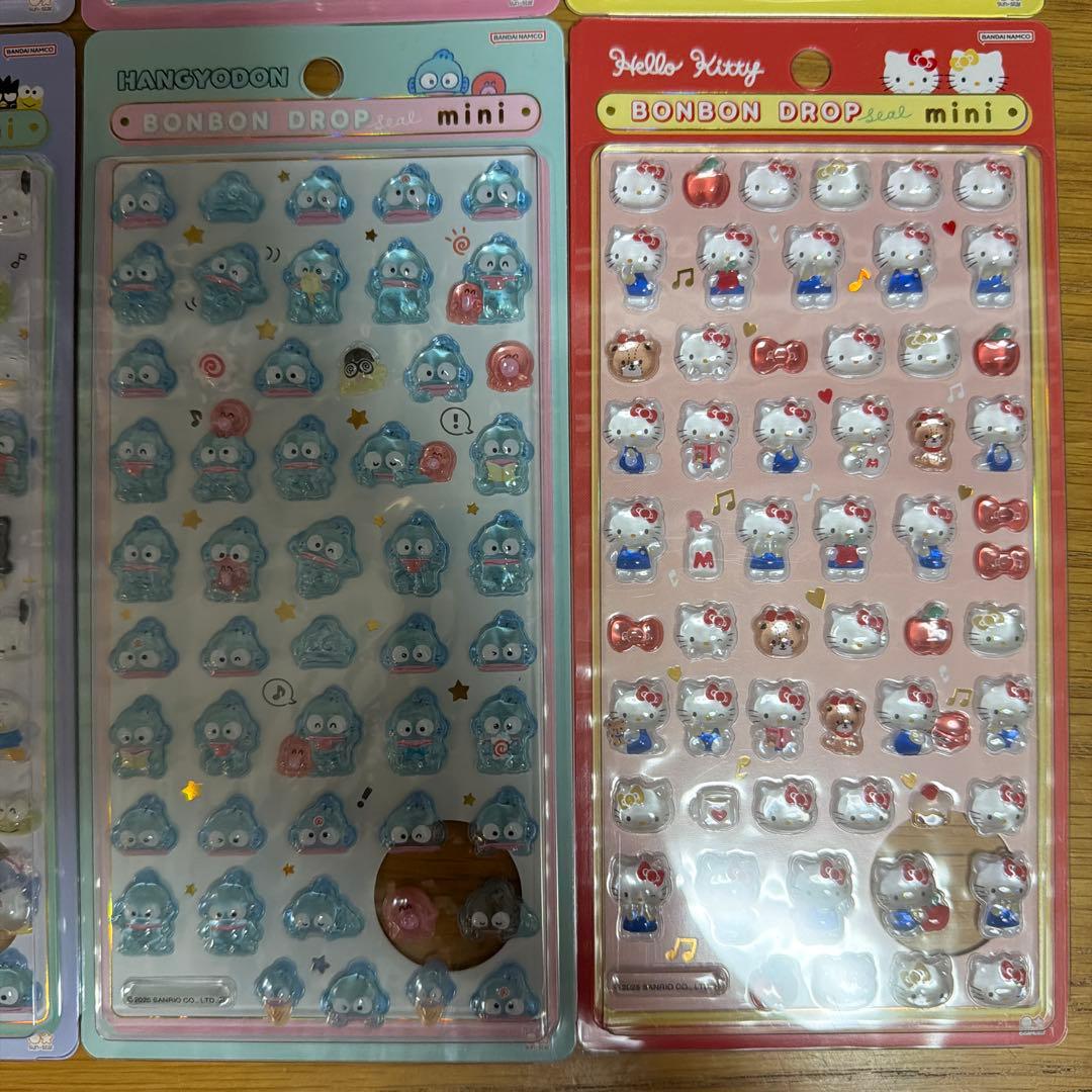 BONBON DROP ボンボンドロップシール ミニ サンリオ 8種類セット
