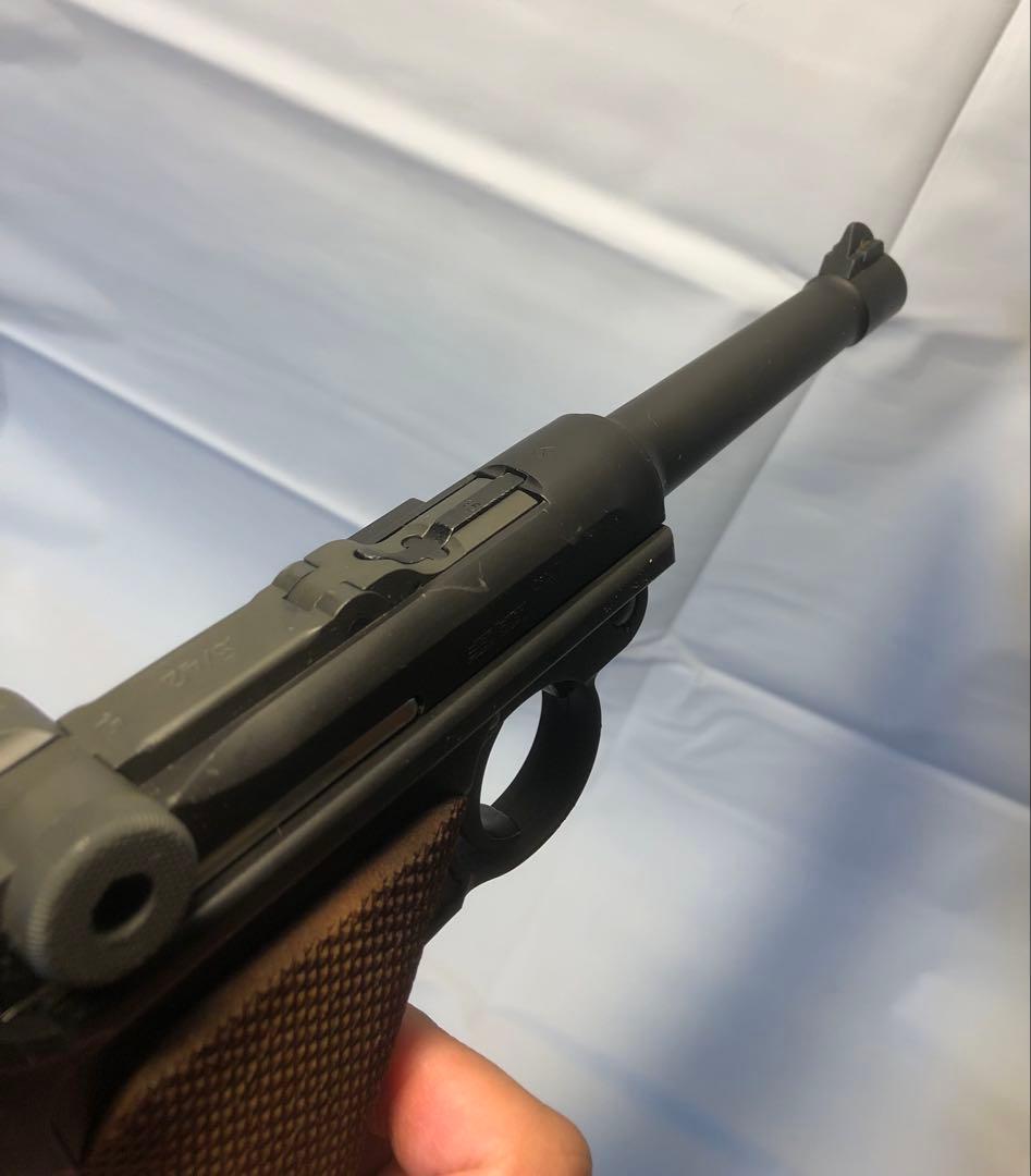 タナカワークス　ルガーP-08 ガスガンHWモデル　4インチ　18歳以上エアガン