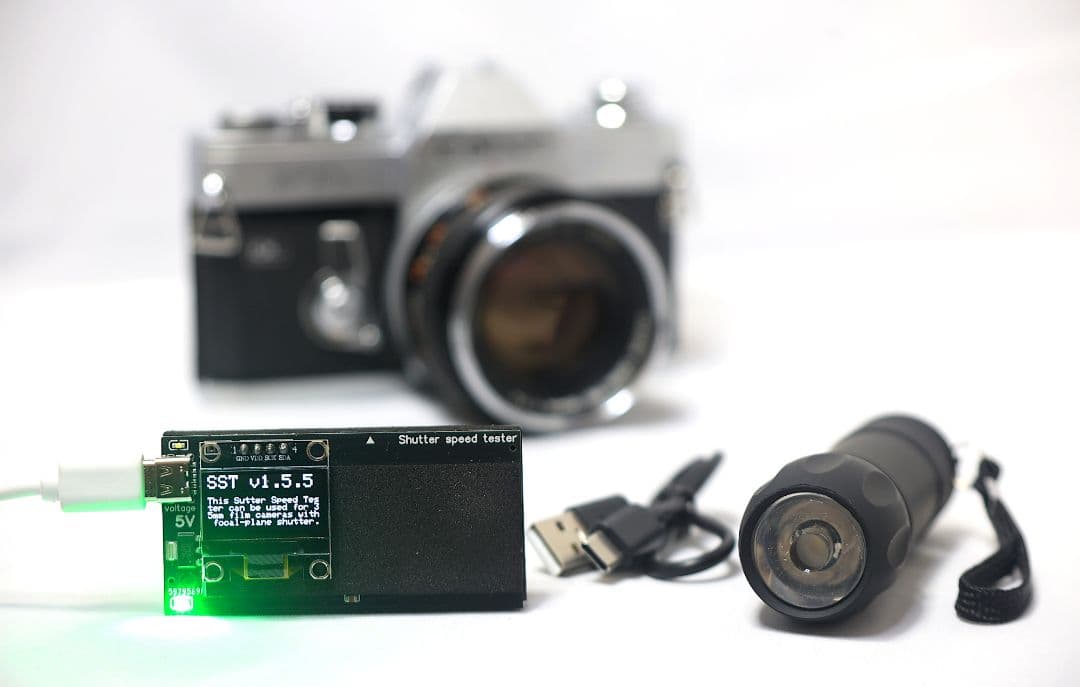 シャッタースピードテスターMini／フォーカルプレーン×35mmフイルム