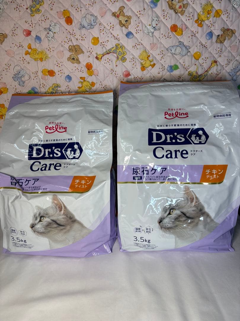 ドクターズケア 尿石ケア チキン 3.5kg 2袋セット 猫用 - メルカリ