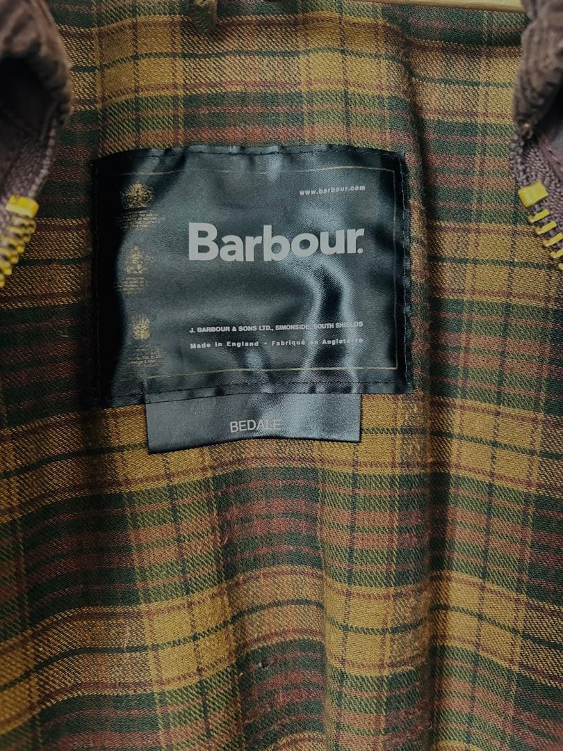 バブアー ビデイル 40 ボルドー レギュラーフィット