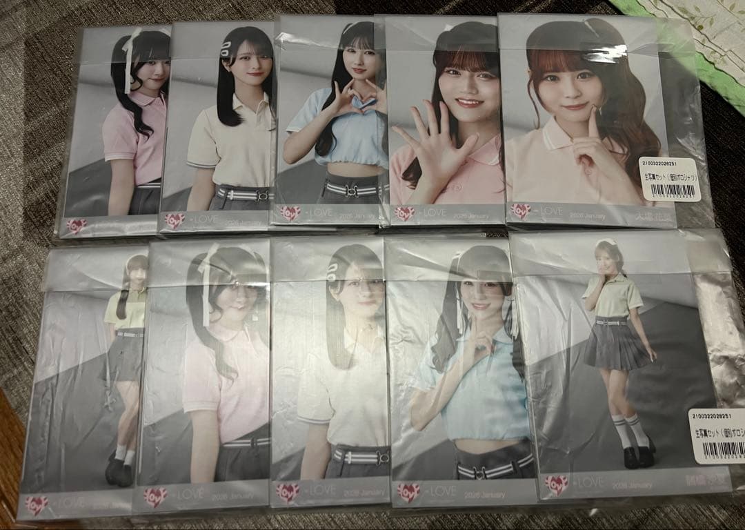 イコラブ 生写真 ポロシャツ 未開封 10パック - メルカリ