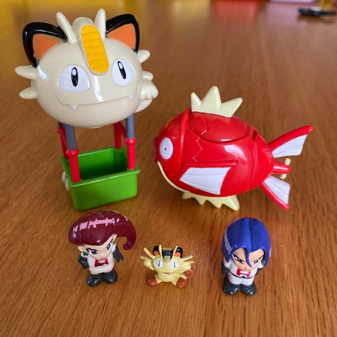 ポケモン ちびポケハウス ロケット団 のりものセットムサシ コジロウ