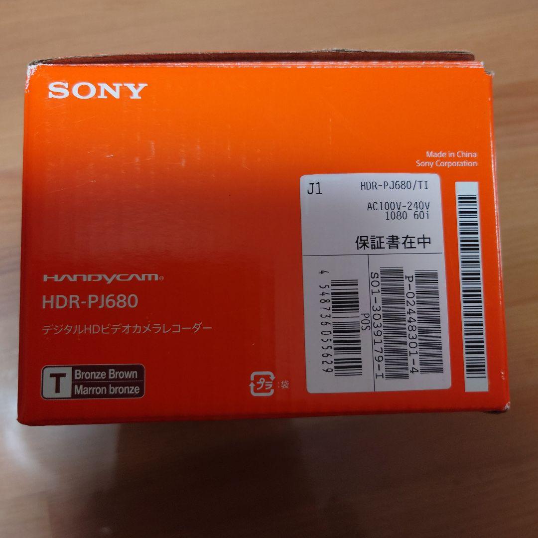 【動作確認済】SONY HDR-PJ680 ビデオカメラ本体