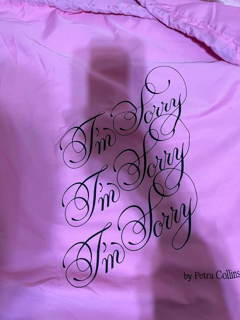 I’m sorry by petra collins ピンクショルダーバッグ
