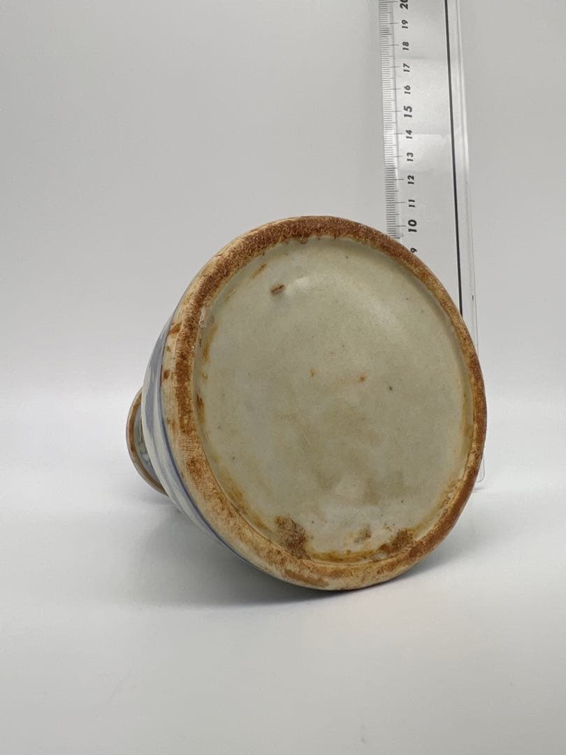 中国明朝染付ティーポット茶道具骨董古美術コレクション唐物　アンティーク青磁　江戸