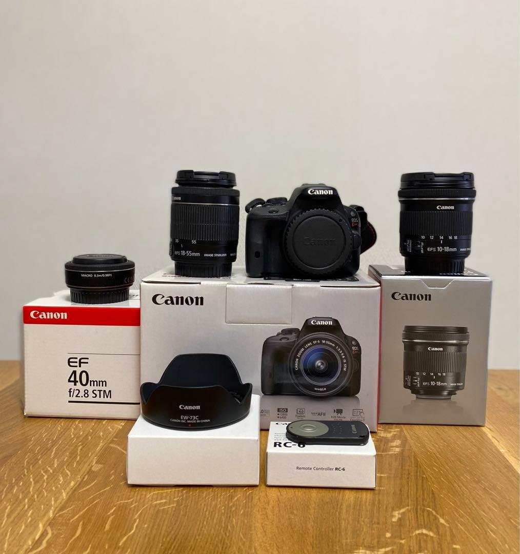 即日発送] 最終値下げ！Canon EOS Kiss X7 レンズセット 【3078620507】