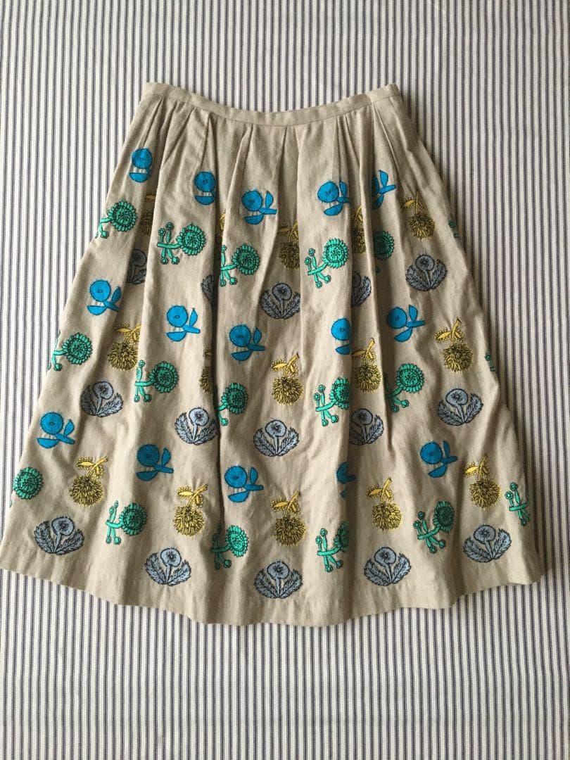 チャコ丸 ミナペルホネン スカート 38