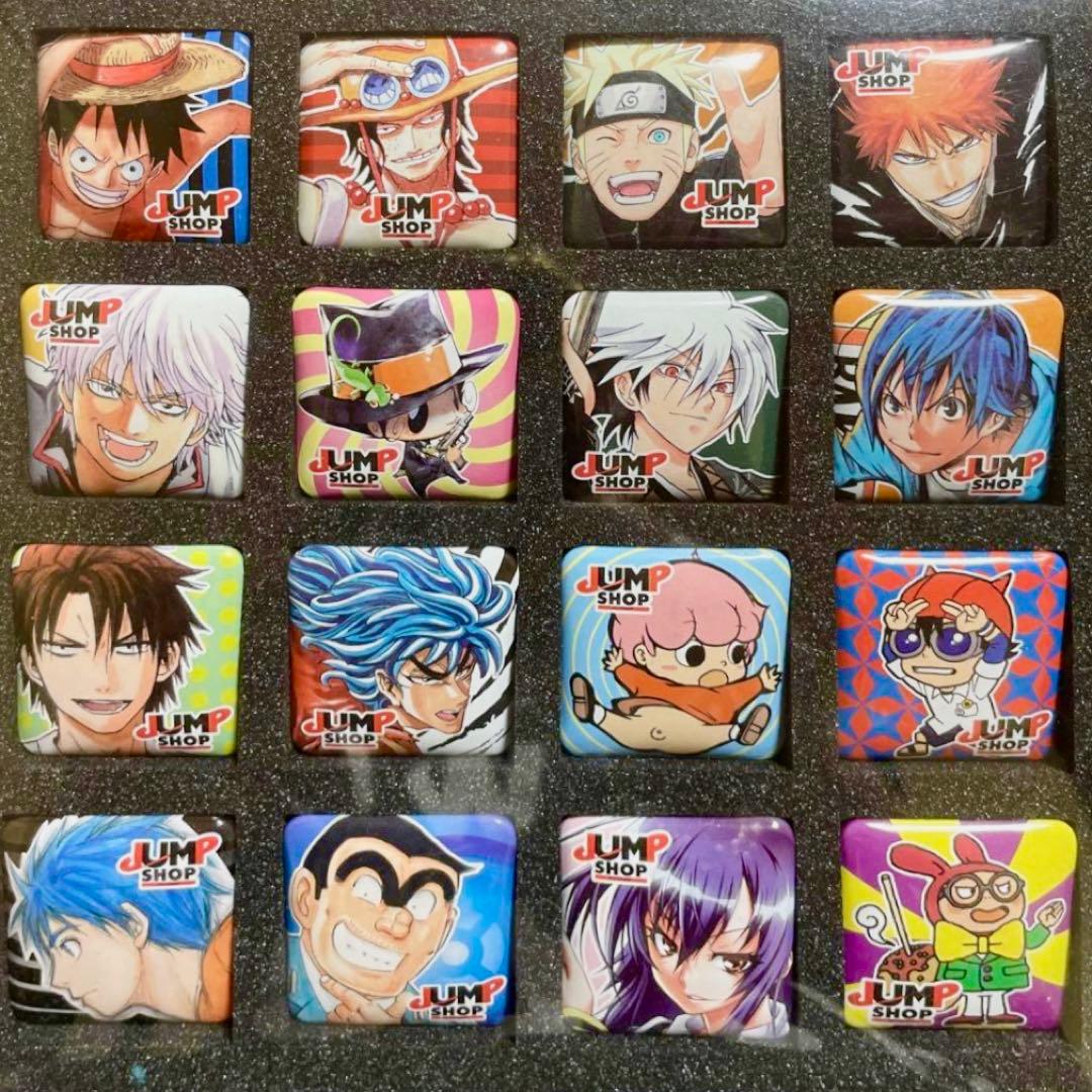 ジャンプショップ キャラクター缶バッジ 16個セット ジャンプショップ キャラクター缶バッジ 16個セット キャラクター