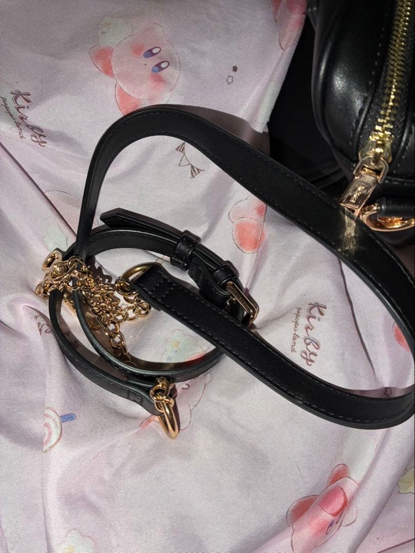 LIZLISA リズリサ キルティングリボンチャームポシェット