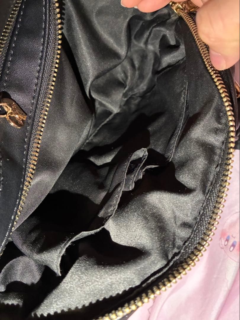 LIZLISA リズリサ キルティングリボンチャームポシェット