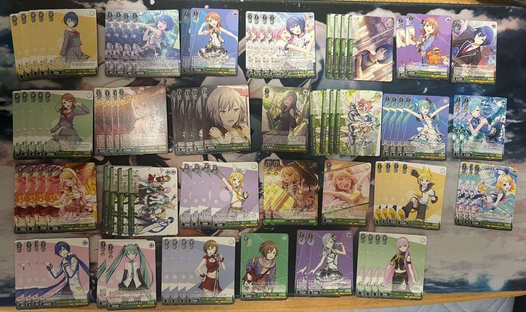 ヴァイスシュヴァルツ　プロセカ　デッキ　引退