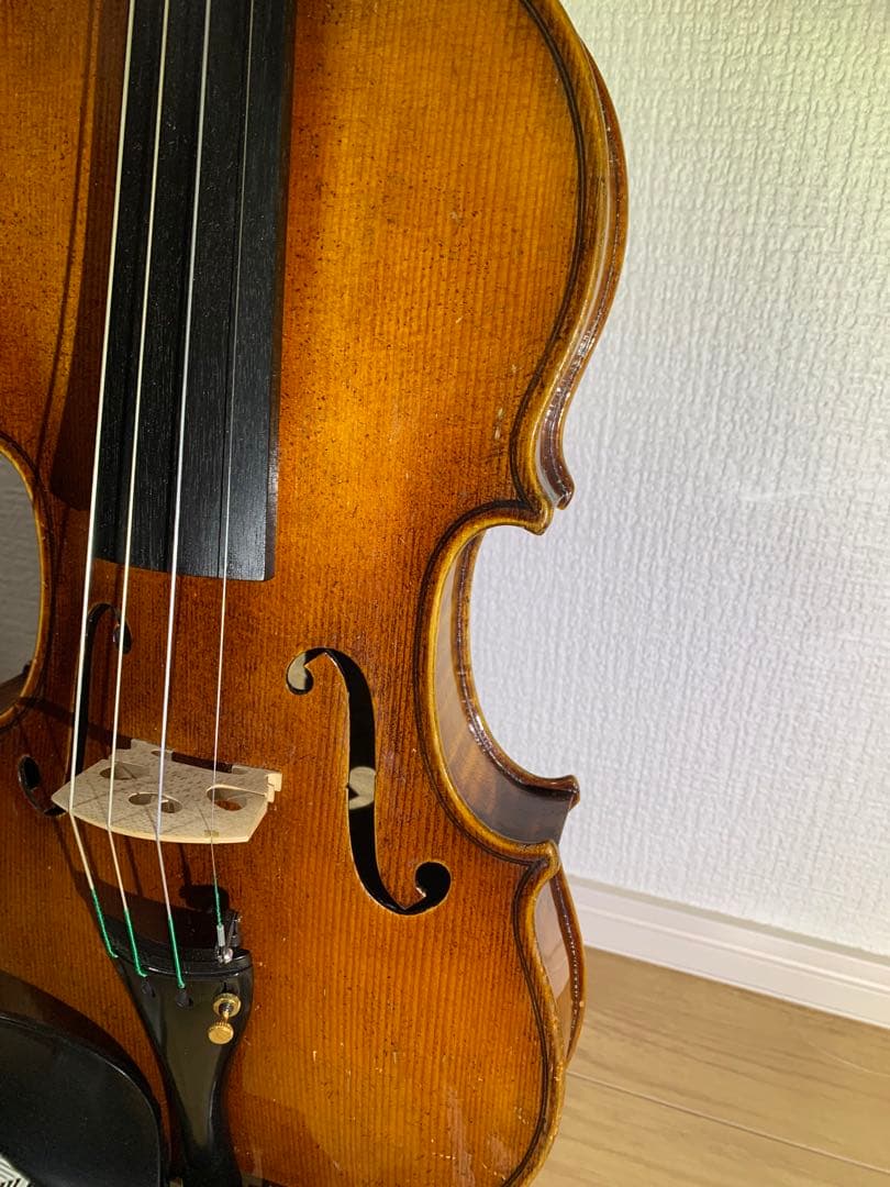 古い　チェコ製　4/4 バイオリン　Mathias Heinicke