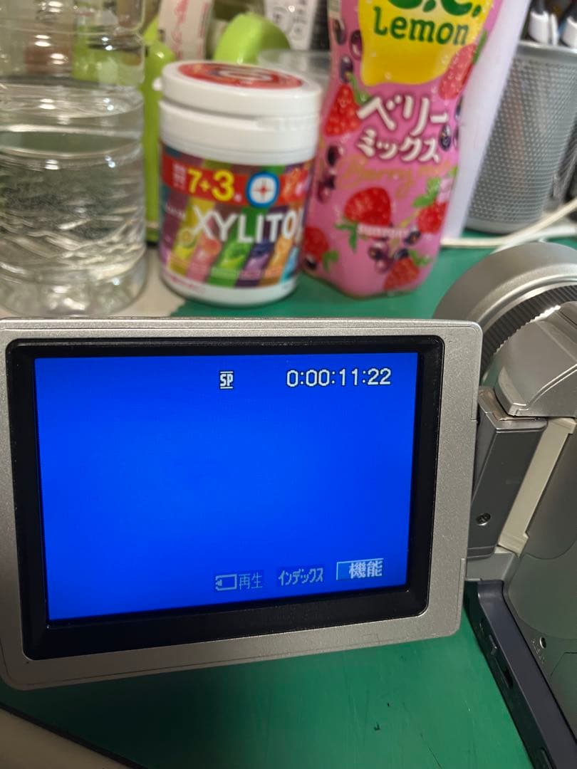 ソニー ビデオカメラ DCR-TRV50ミニDVテープ 液晶画面劣化無し！作動機