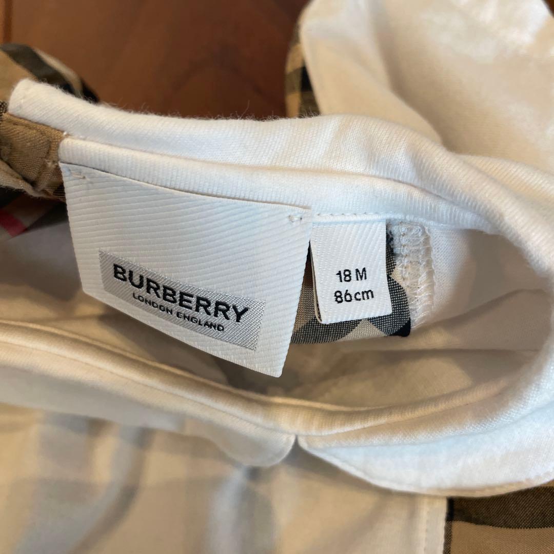 BURBERRY トップス 18M 86cm ボトムス 12M 80cm