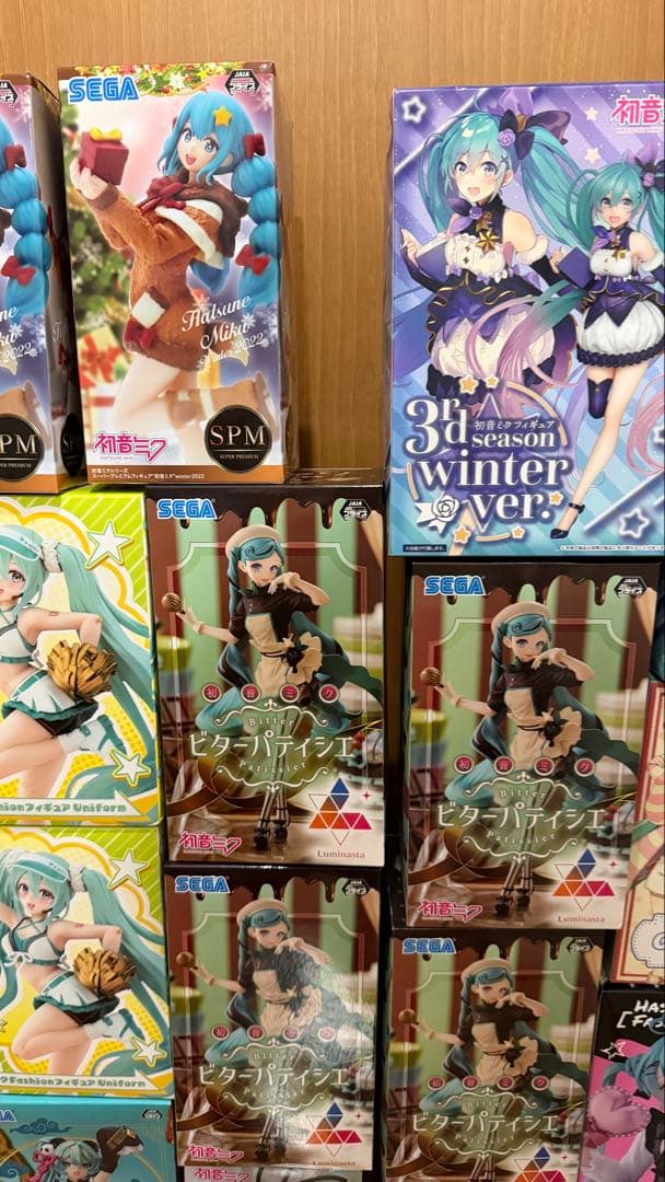 初音ミク フィギュア 33体セット 未開封 まとめ売り　MPS1