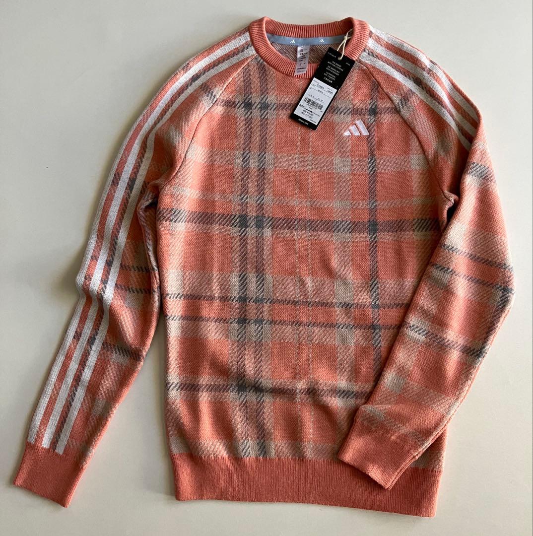 新品タグ付⛳️アディダスゴルフ激カワ　ニット&スカートセット　S
