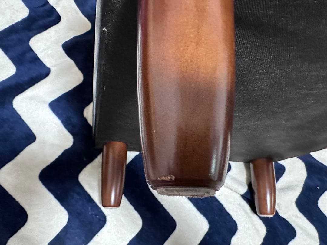 【値下げ】カリモク60 オットマン　スツール　ブラック