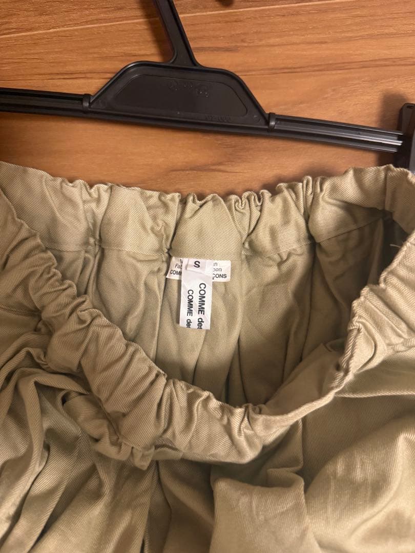 2025SSコムデギャルソン　コムコム　チノスカート
