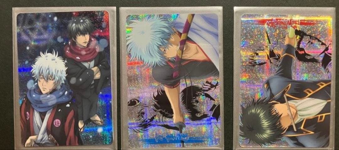 銀魂　ホログラムカード　全種　９枚　未使用品