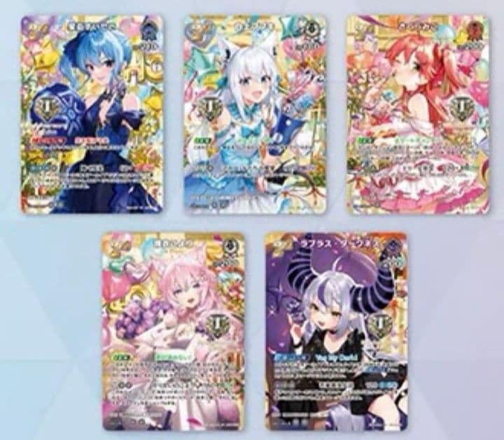 ホロカ 1st Anniversary Celebration カード5種セット みこver. 1st