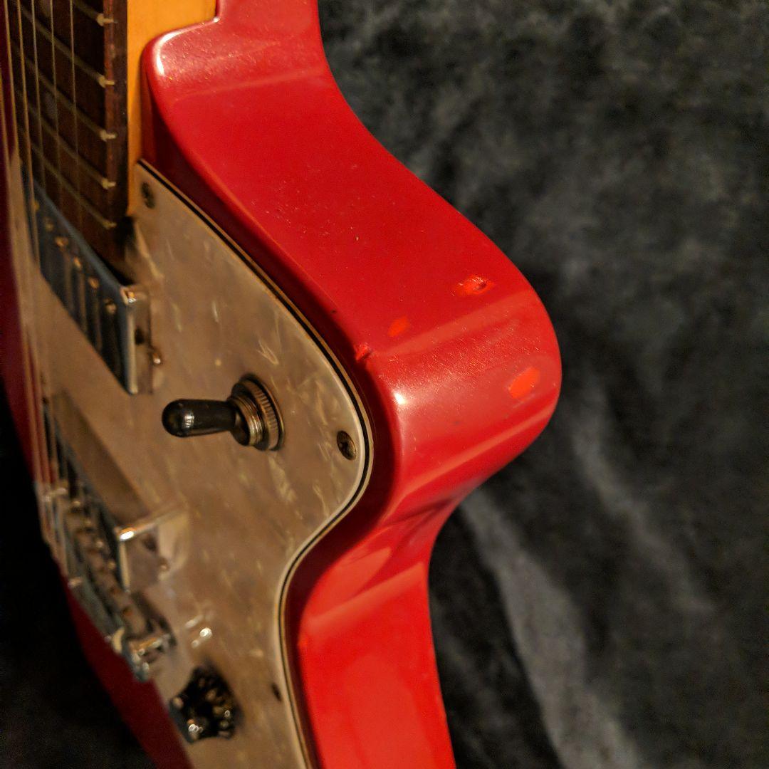 Burny H-65 エレキギター レッド シャチ