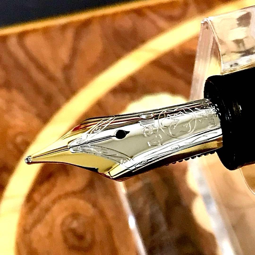 ☆至高の芸術品☆素晴らしいモンブランマイスターシュテックルグラン(M)14K