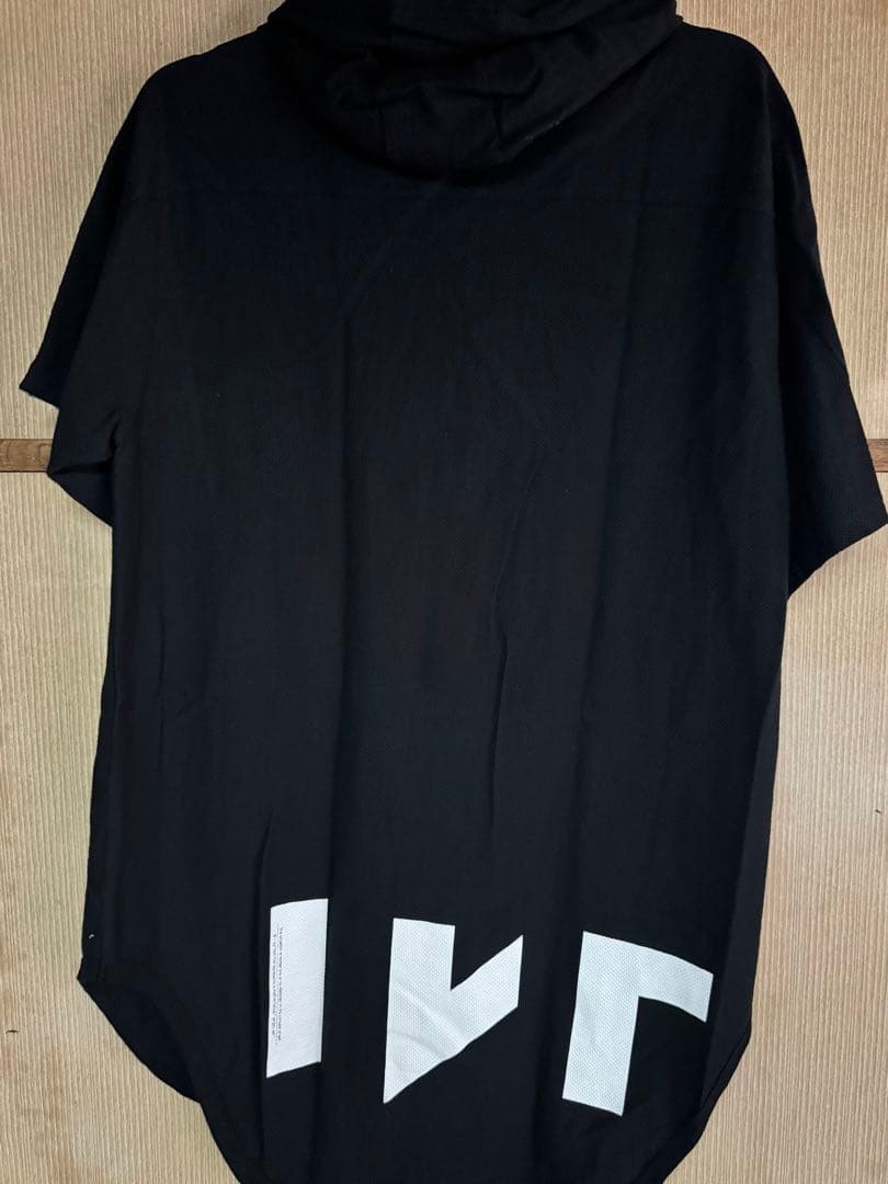 アイケーイー フード付きカットソー Tシャツ 黒 IKE サイズ フリー➃