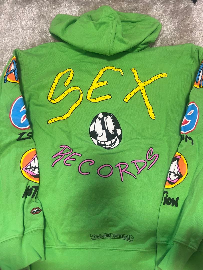 Chrome Heartsパーカー　Lサイズ