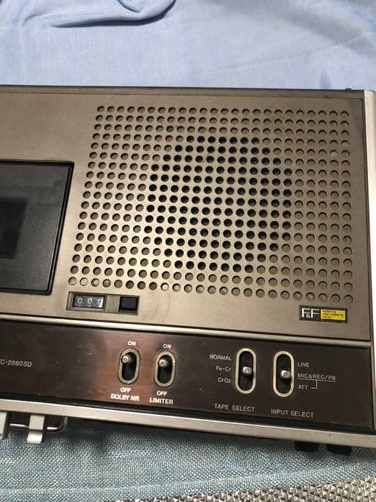SONYカセットデンスケ TC-2860SD