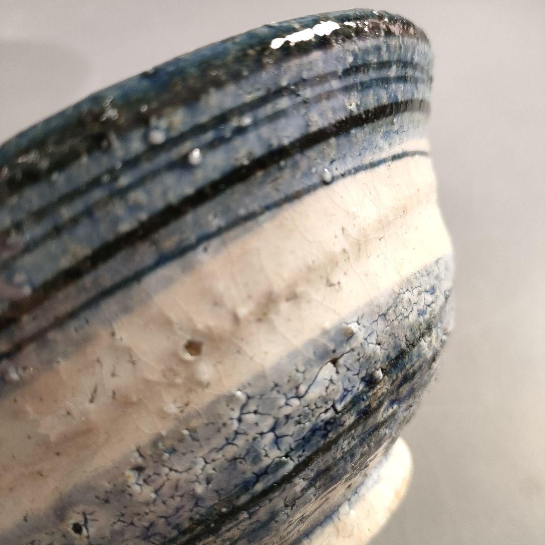 A926-2/小川文斉 造/花文字向付鉢5客/中鉢/盛鉢/