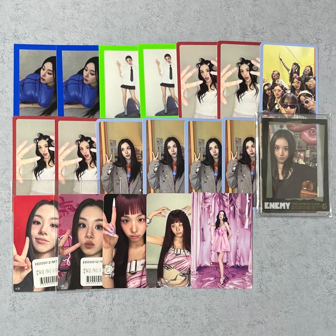 TWICE チェヨン トレカセット まとめ売り ① - メルカリ