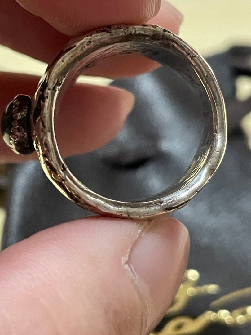 ビッグハンド　big hand ターコイズリング　シルバー925